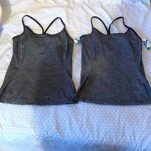 Active Compression Tanks With Removable Pads. Size M. 2 tanks for $10